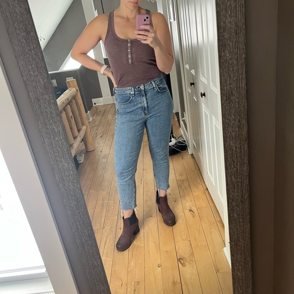 Rag & Bone Nina High Rise Ankle Cigarette Jeans Size 30 - Picture 13 of 13